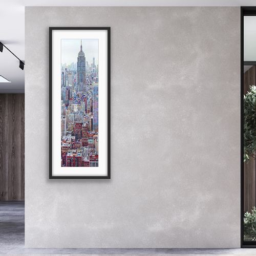 Empire State Building Black Frame