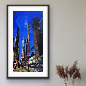 black frame 33 x 53cm