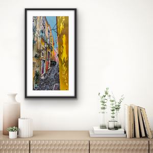 black frame 33 x 53cm