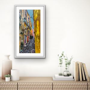 white frame 33 x 53cm