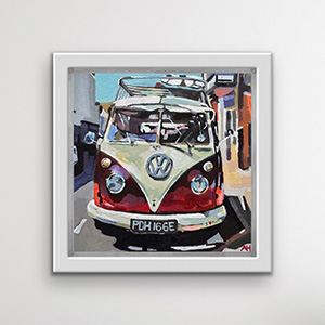 White Tray Frame