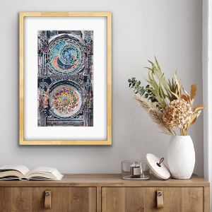 oak frame 33 x 53cm