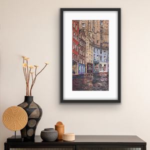 black frame 33 x 53cm