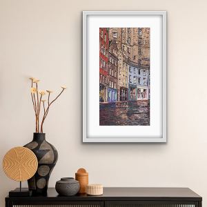 white frame 33 x 53cm