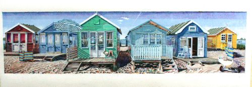 beach huts