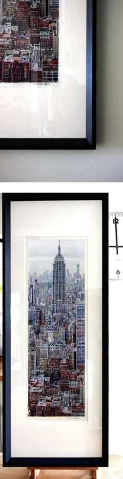 Empire State Building framed
